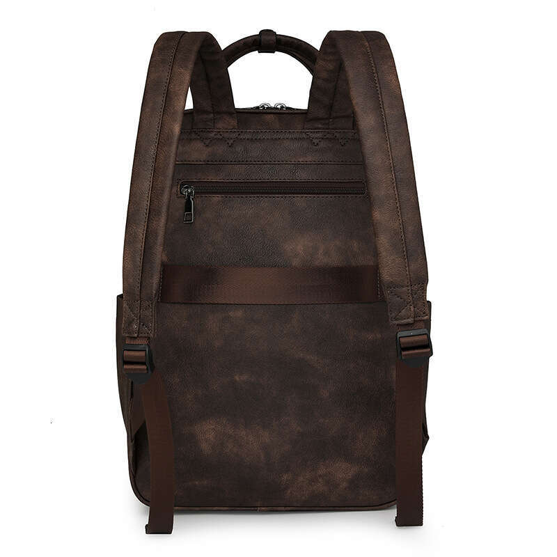 New Women's Fashion PU Multifunctional Large Capacity Commuter Mommy Backpack B5
