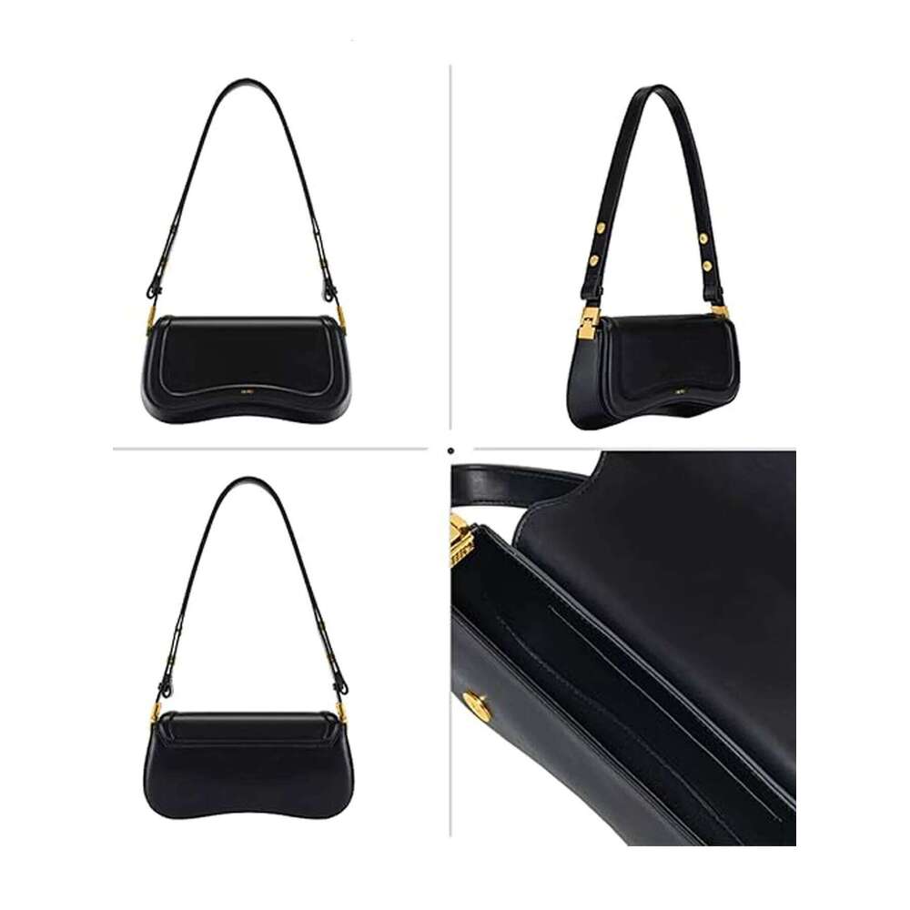 Elegant Style One-Shoulder Oblique Straddle For Gift Casual Commuter Tote Portable Pudding Underarm Bag