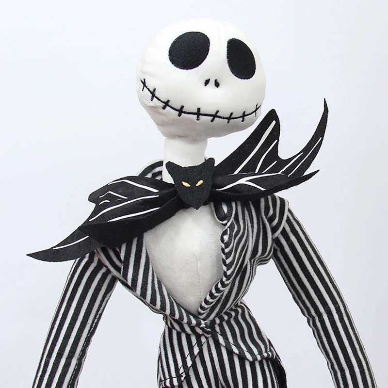 50cm The Nightmare Before Christmas Jack Skellington Plush Toys Doll Skeleton Jake Plush Stuffed Toys for Children Kids Gifts Z250529