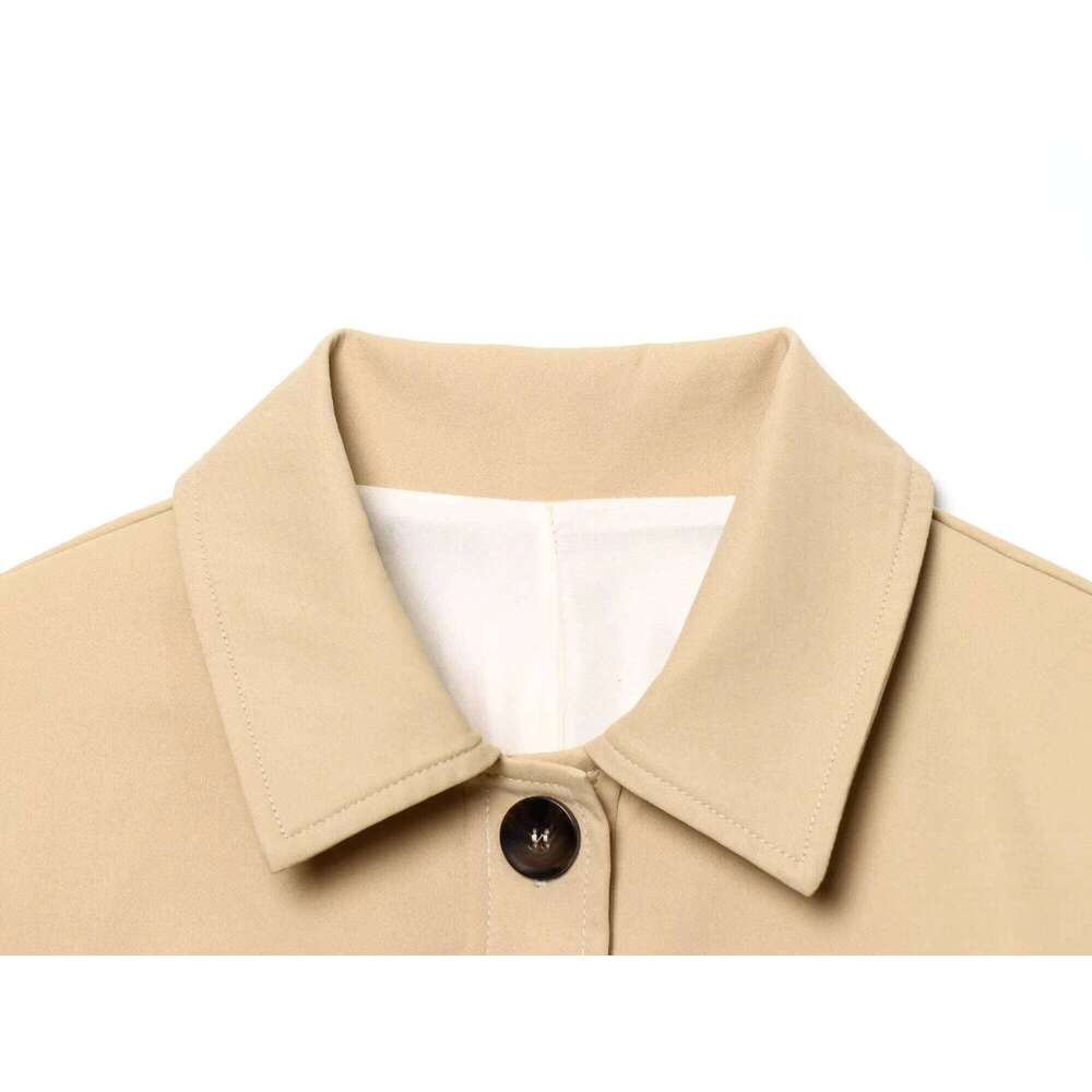 hoodie Women's Wear RARA Womens Two Piece Outfit Long Sleeved Collared Jacket With Pockets Matching Trousers For Smart - Casual Looks jacket