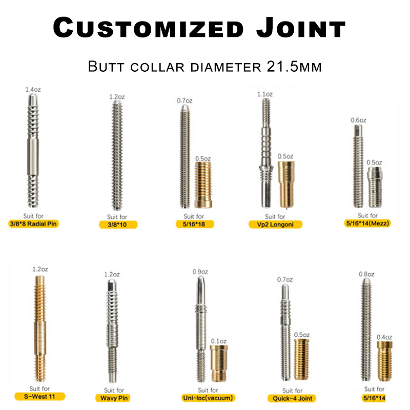 OKHEALING 29in 5/16-18 Carbon Fiber Pool Cue Single Shaft, Customized Tip 9.5mm, 11mm, 11.8mm, 12mm, 12.4mm, 13mm, Low Deflection Technology, Ultra-Sm