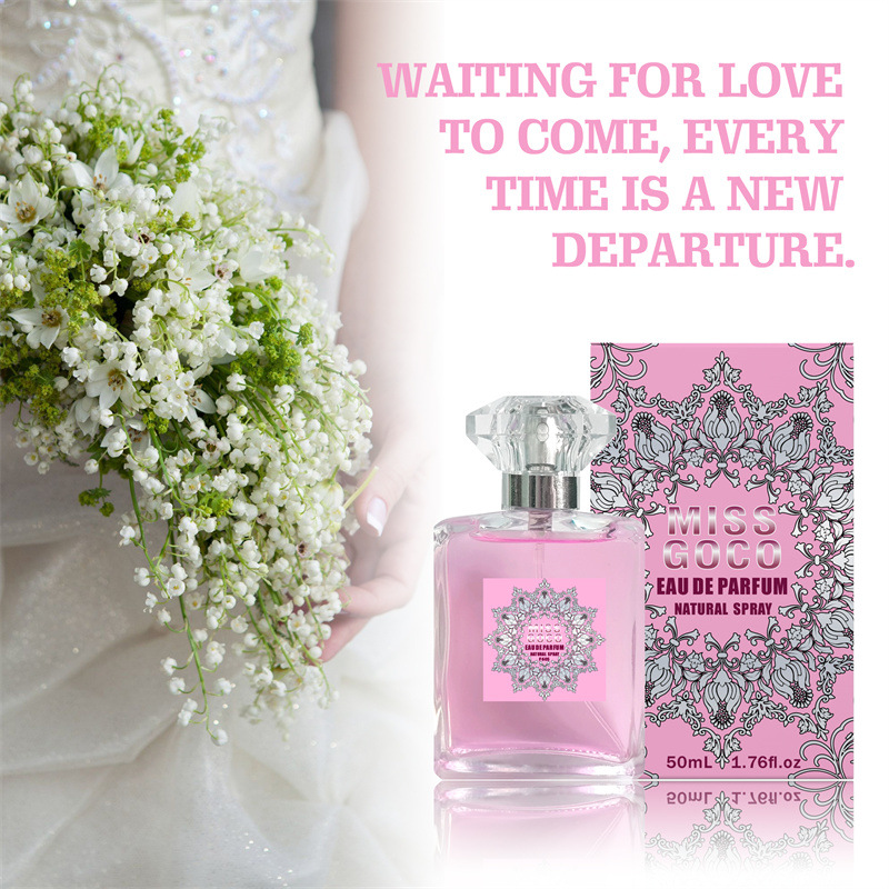 TONFLY Rose Floral Fragrance For Women's Fresh And Feminine Perfume 50ml