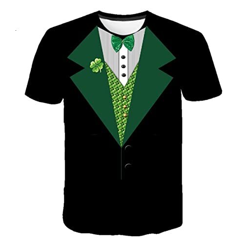 Mens T shirt for Men Tux Costume Suit and Tie Tee Shirt Gifts Graphic Tee Casual Tops Clothes Short sleeve