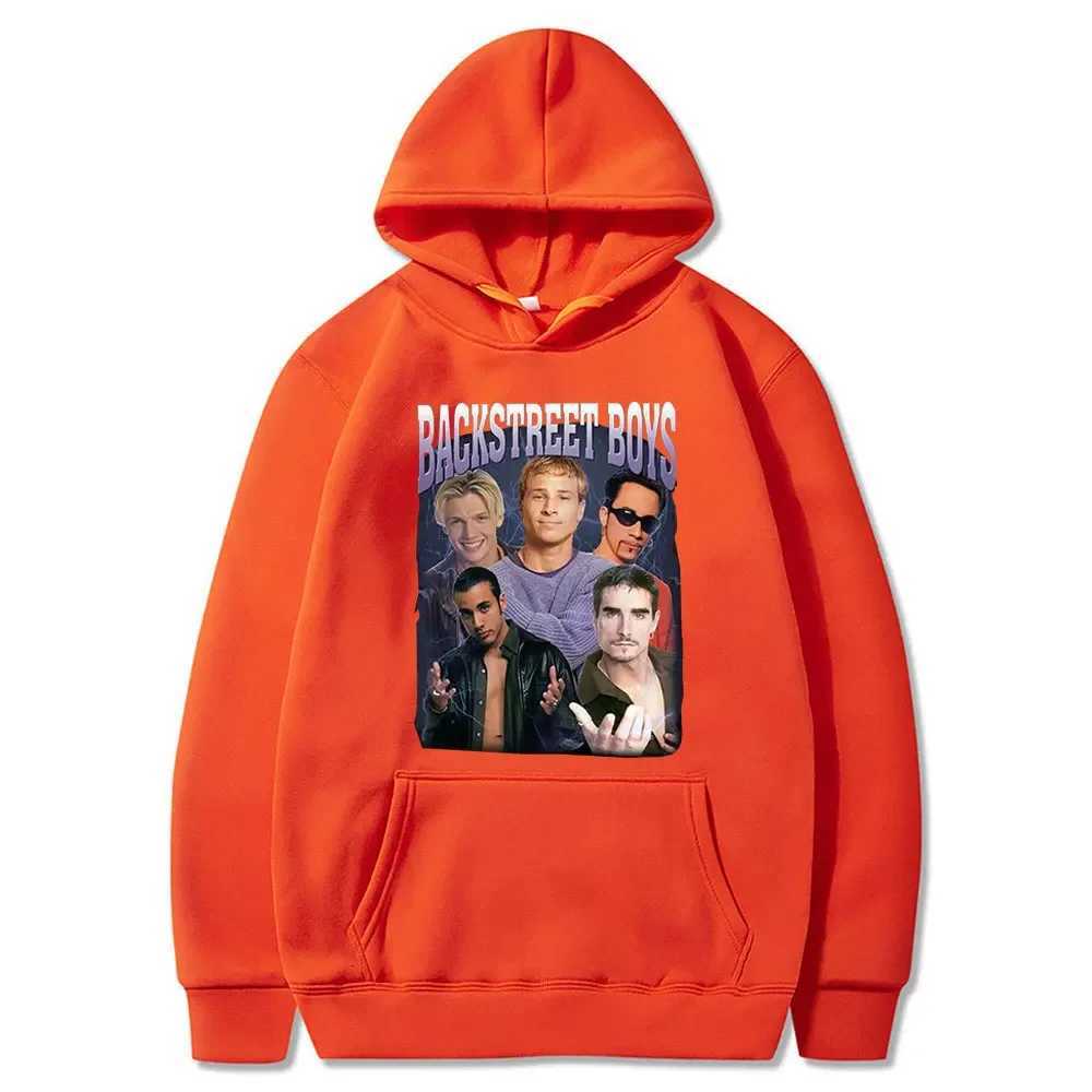 90s Classic Vintage Backstreet Boys Band Hoodie Men Women Hip Hop Rock Hooded Sweatshirts Oversized Streetwear TracksuitXJ250514