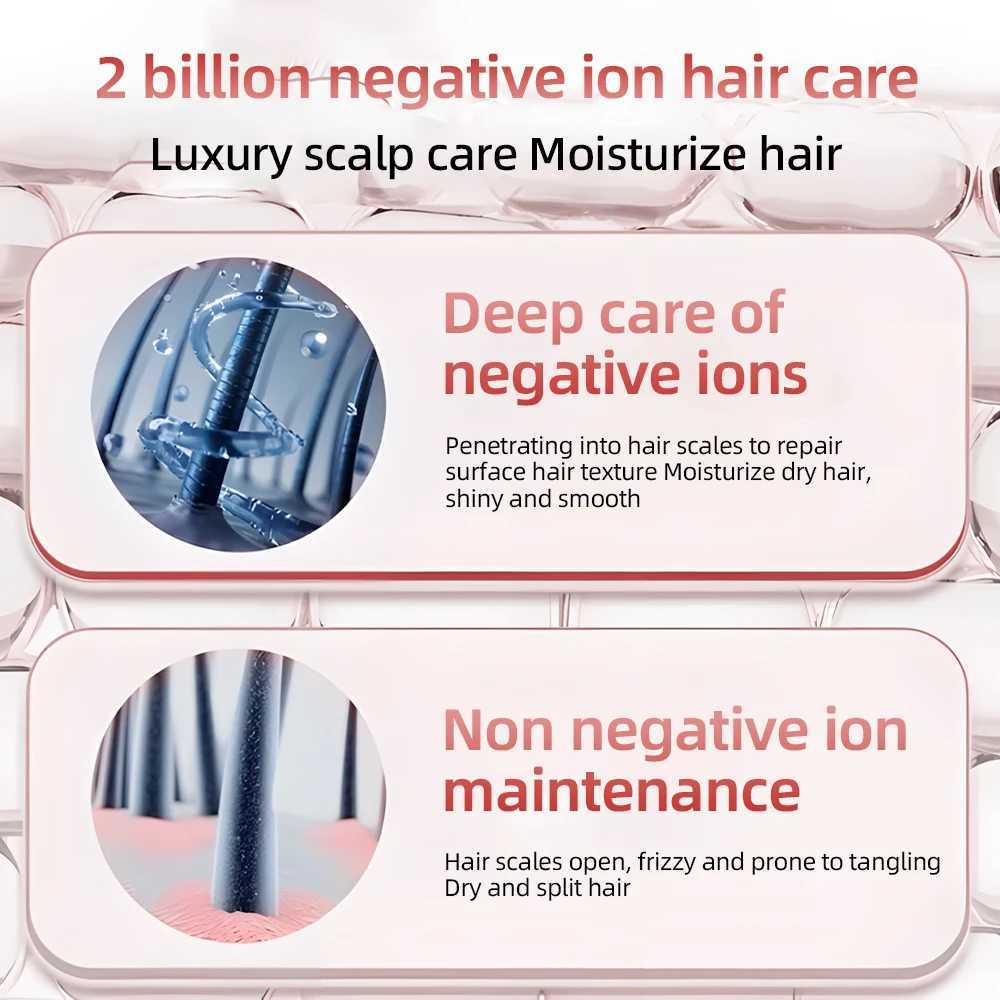 High-speed hairdryer without leaves home use negative ion hair care silent and quick hair drying high-power hairdryerXJ250528