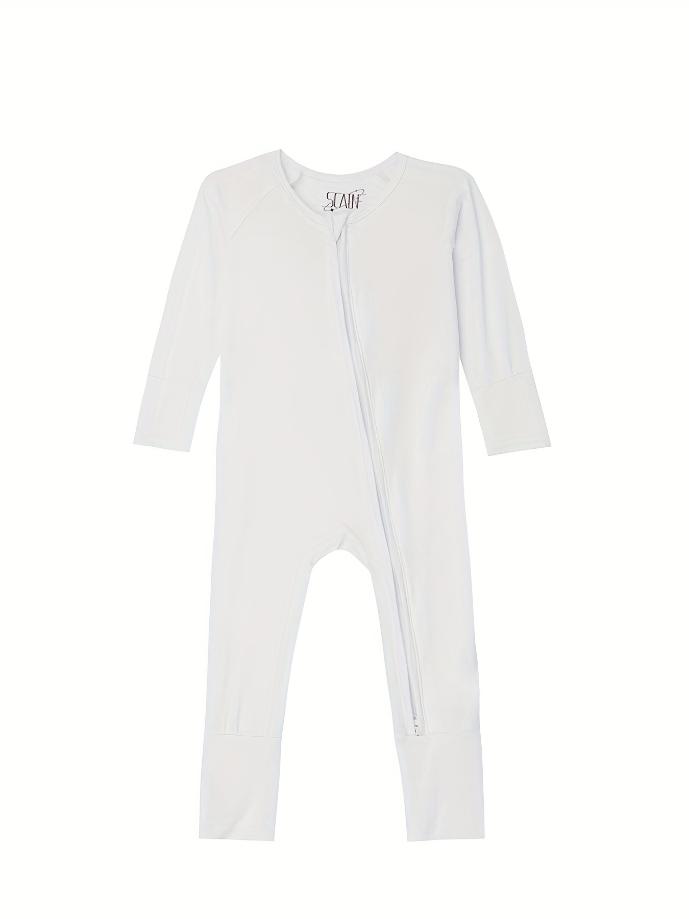 Fast shipping 1pc bamboo fiber baby tights soft knit pajamas with zipper closure summer assorted prints