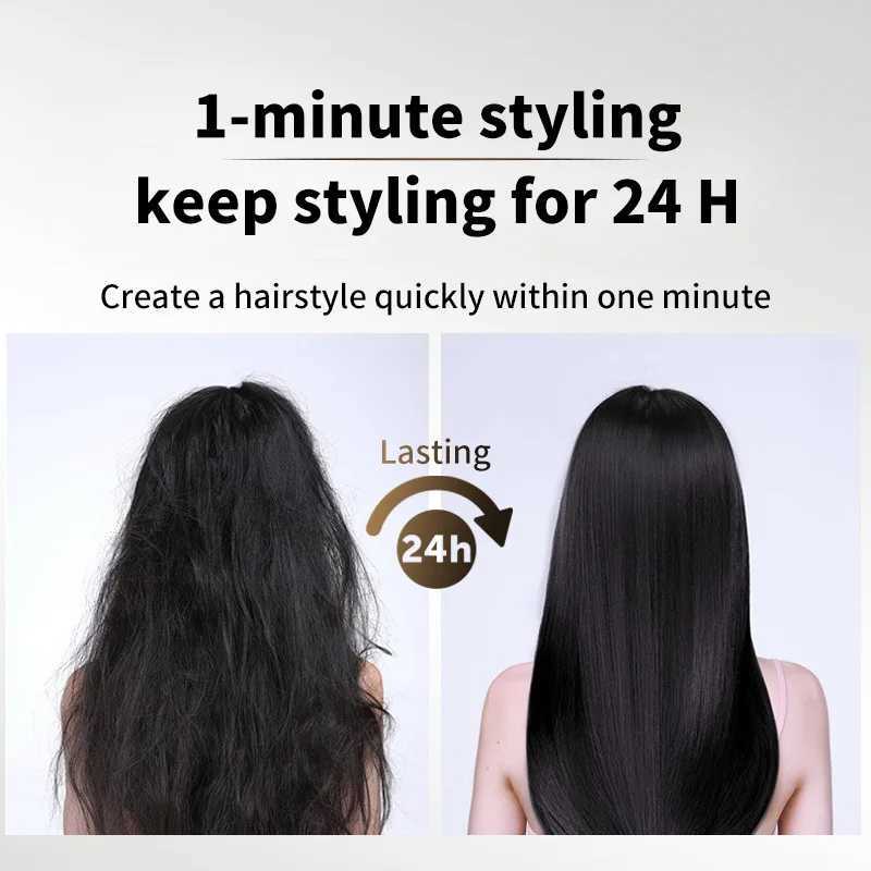 2 IN 1 Professional Hair Straightener Hair Dryer Styling Tool Negative Ion hairdryer Iron Long-Lasting airstraitXJ250528
