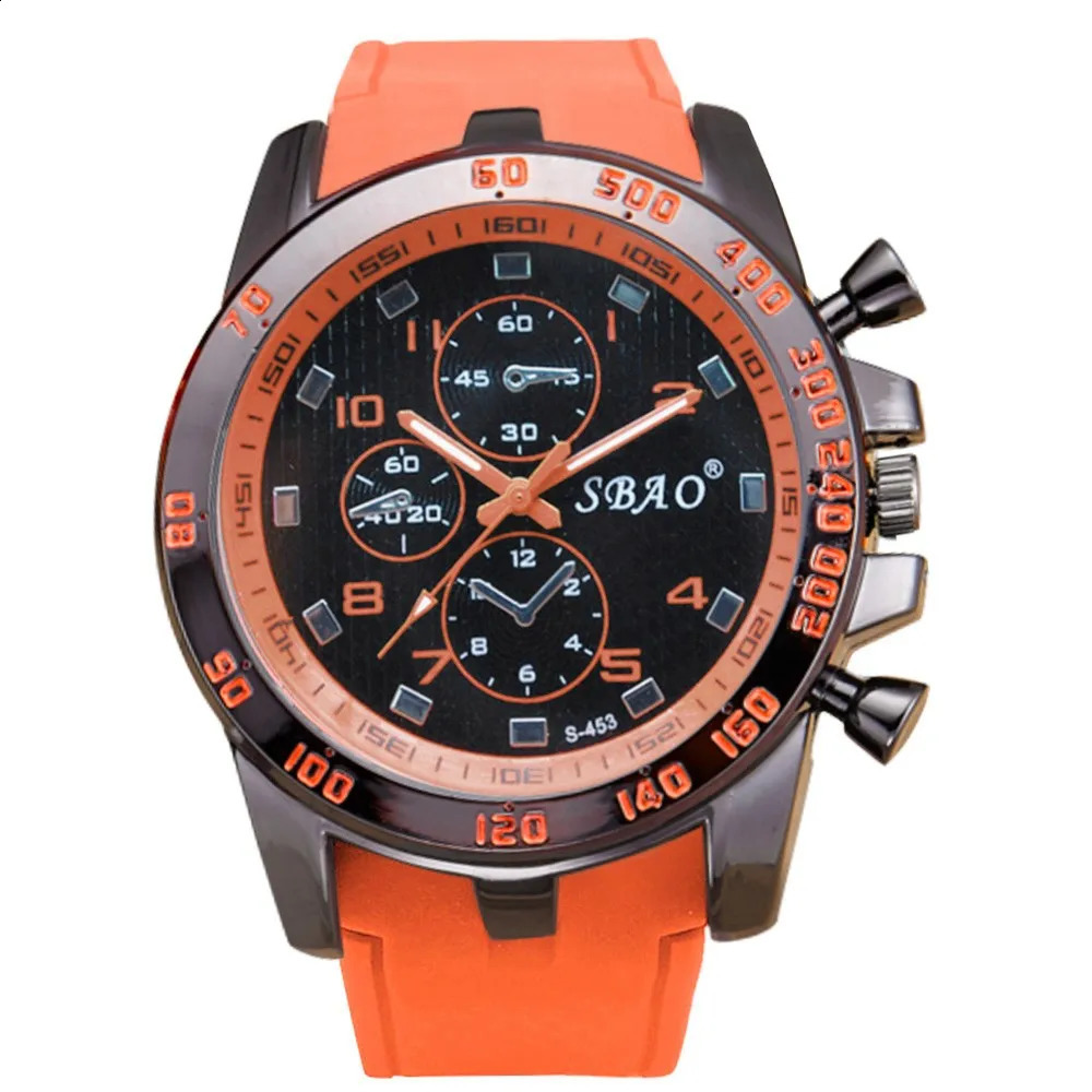 Mens Watch Stainless Steel Sport Analog Quartz Modern Men Fashion Wrist Watch Sports Mens Watch 250522