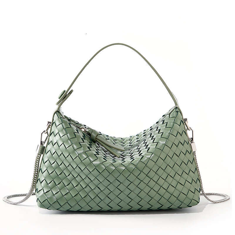 Tote Bag Braided Handbag New Niche Genuine Leather Woven Dumpling Sheepskin Chain Crossbody Women Pillow Bag Handbag Shoulder Bag