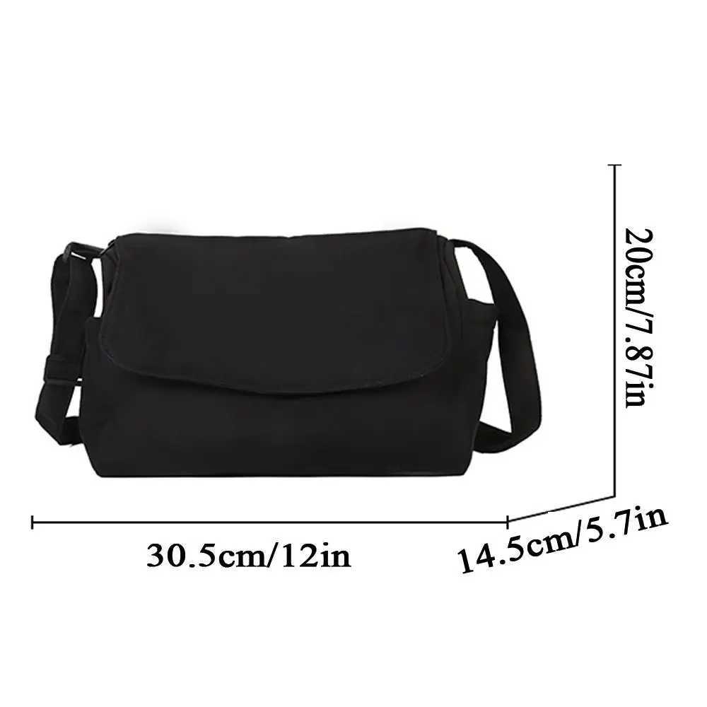 Oxford Shoulder Bag New High Capacity Womens Crossbody Messenger Bag Leisure Versatile Shoulder Hobos Bag Solid Female Handbag XJ250620