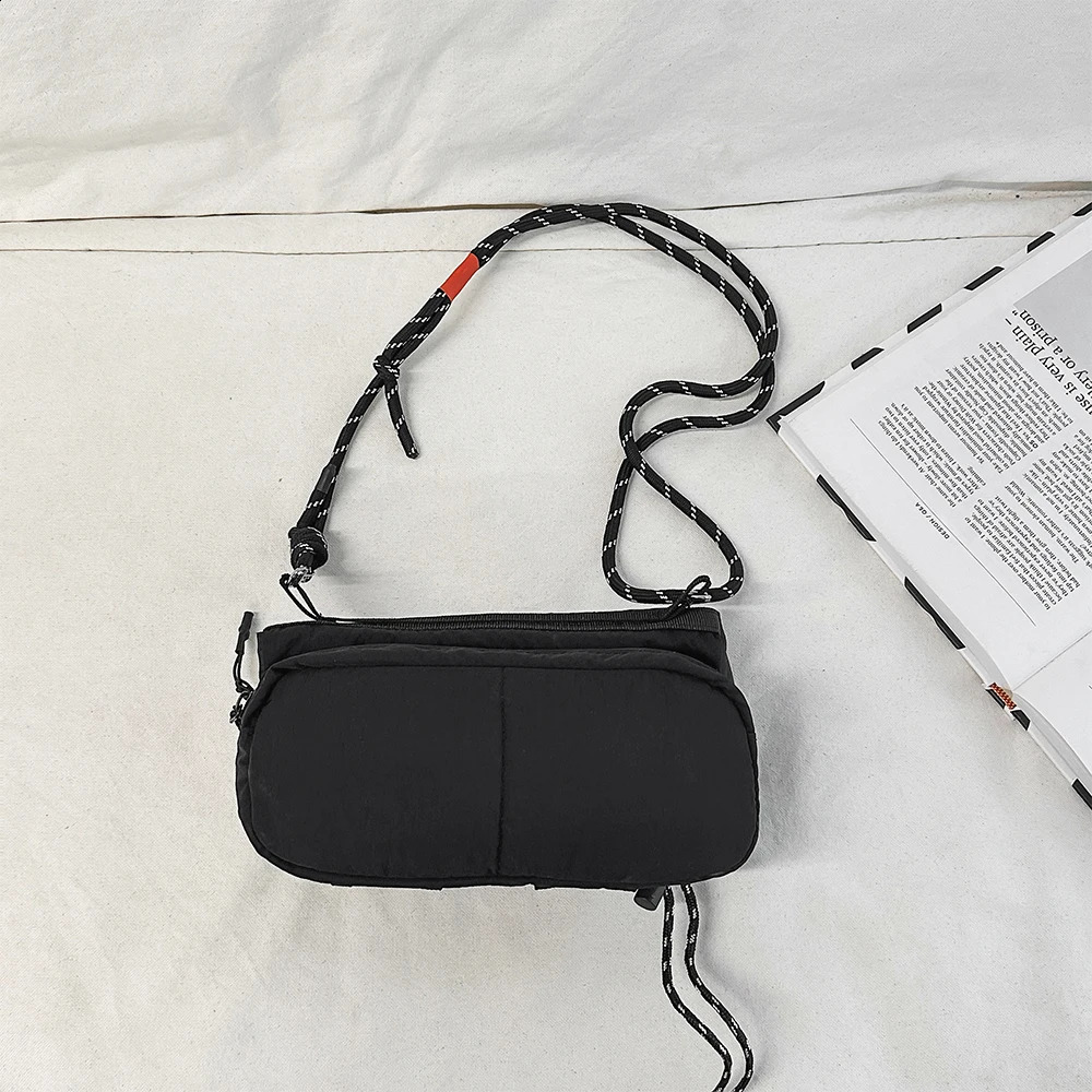 Mountaineering Kettle Bag Personalized Commuting Crossbody Sports MultiLayer Single Shoulder Small Bag 250528