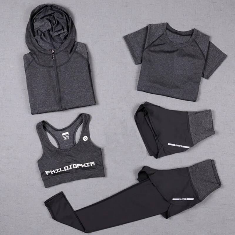 Yoga Gym Sports Bra High Waist Seamless Leggings Fiess Shorts Long Sleeve Crop Top Workout Clothes For Women
