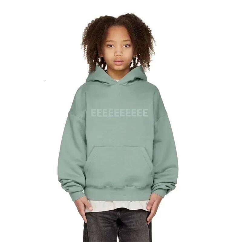 Women's Wear Design Children's Chest 3D Letter Hoodies Designer Brand Boys High Street Hooded Sweaters Girls Loose Tops