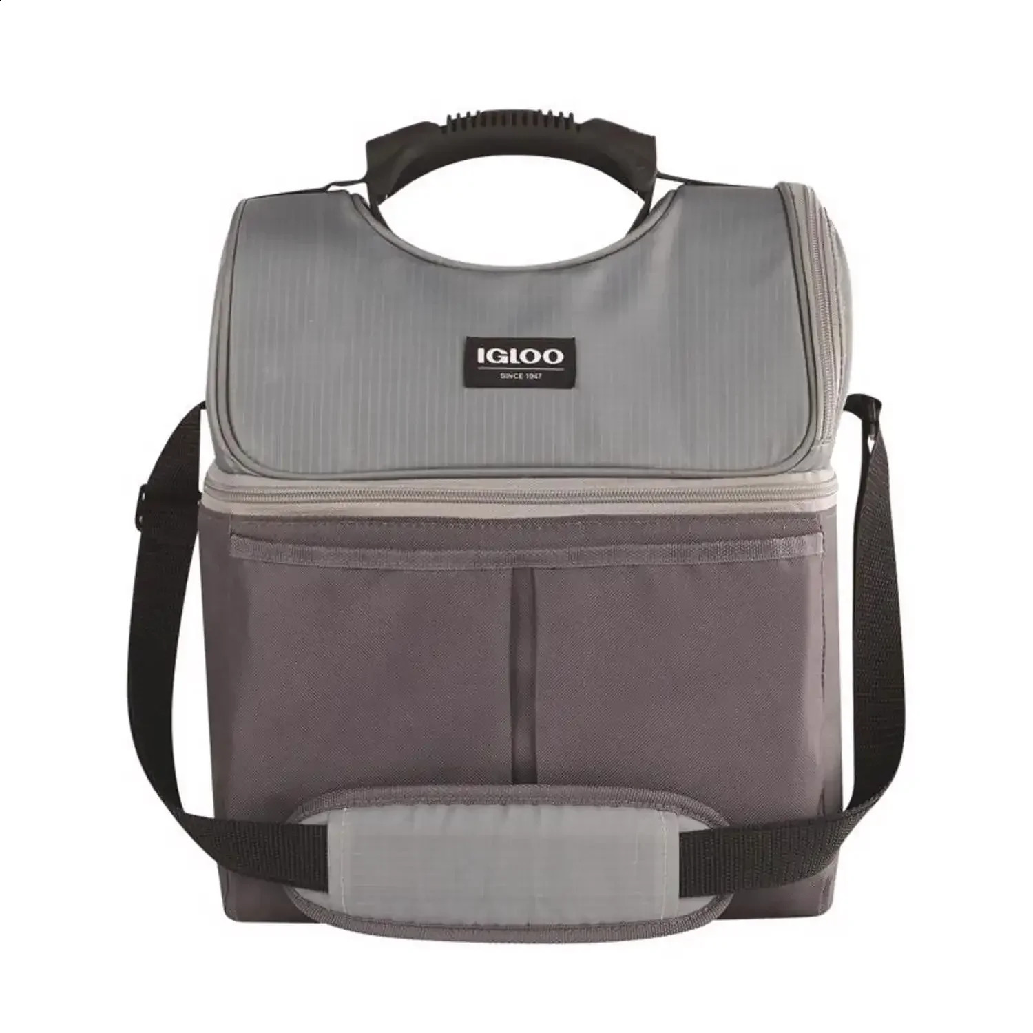 Igloo Gripper Gray 22 cans Lunch Bag Cooler 250528