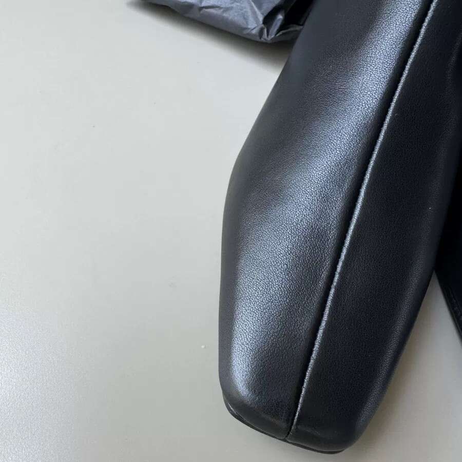 French Minimalist Style Short Slim Women 2024 Fleece Lined Back Zipper Square Toe Versatile Low Heel Martin Boots