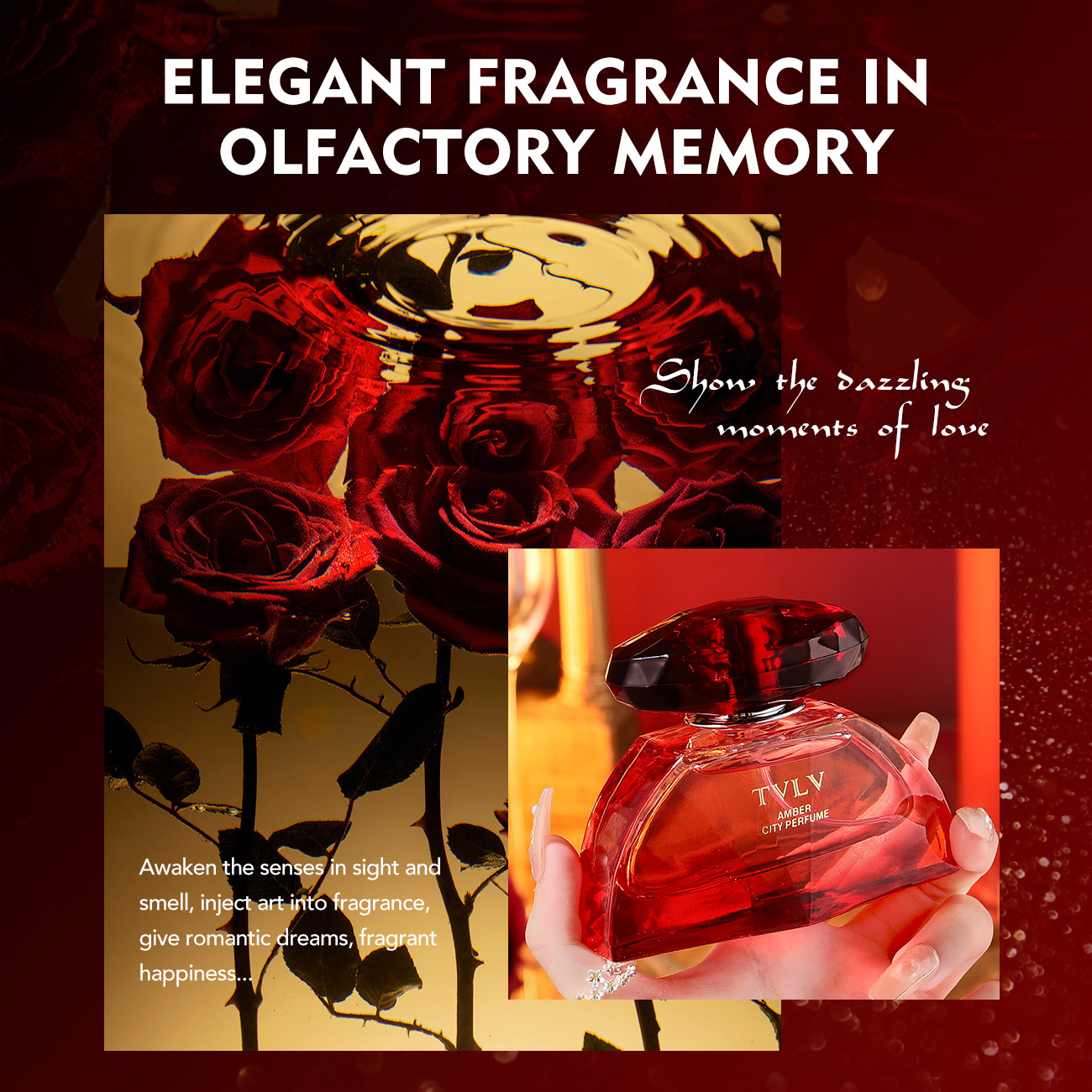 TVLV Enduring Stay Perfume 50ml Intense Aura Fresh And Light Floral Classic Fragrance