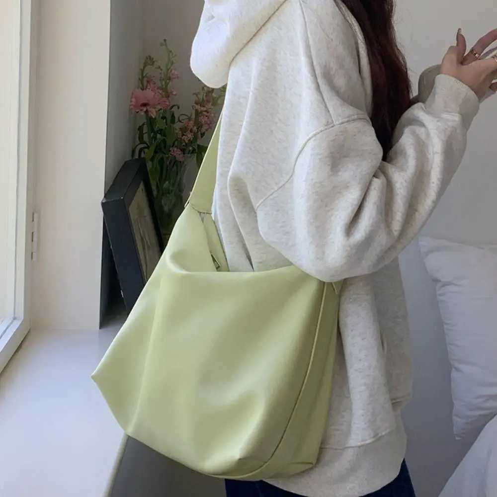 Casual Square Boston Crossbody Bag Y2k Hobo Leather Shoulder Bag Zipper Large Capacity Women Handbag LadiesXJ2520528