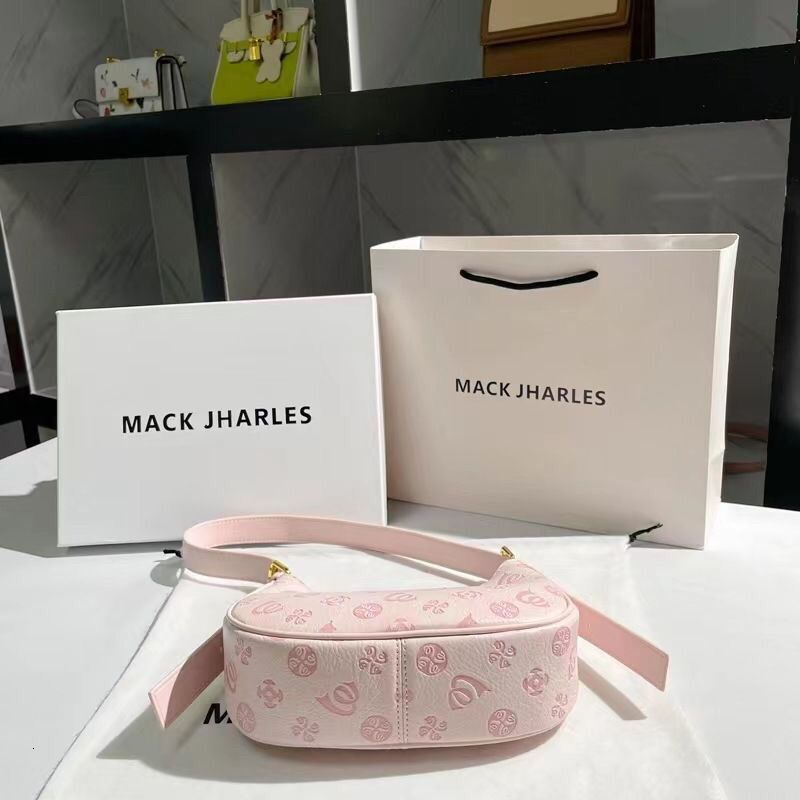 New women s niche handbag spring new fashionable multifunctional crossbody bag shoulder bag armpit half moon bag fashion designer women s fashion shou