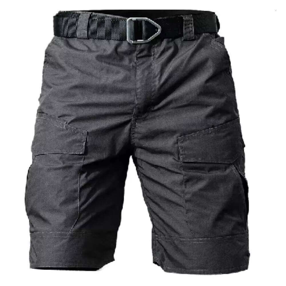 Summer Waterproof Tactical Flat Bottom Hunting Clothes Cargo Shorts Camouflage Men's Pants