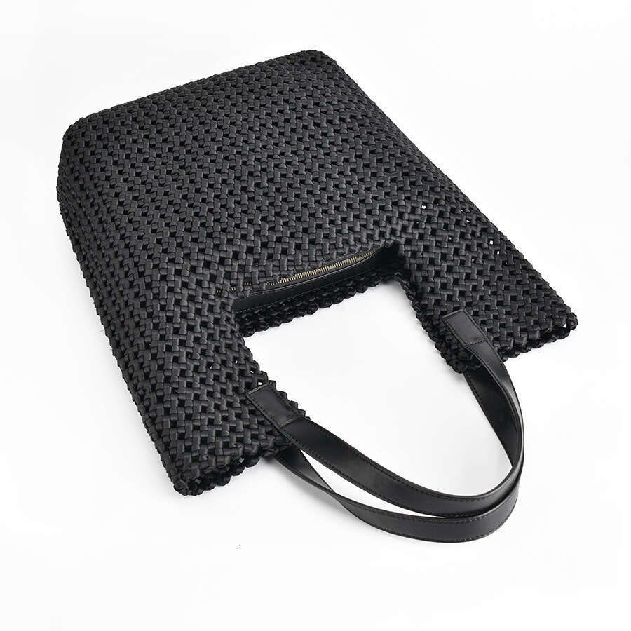 Tote Bag New Handwoven Shoulder Large Capacity Women S Tote Fashion Mother Daughter Bag Internet Celebrity Hot Sale Shoulder Bag Braided Handbag