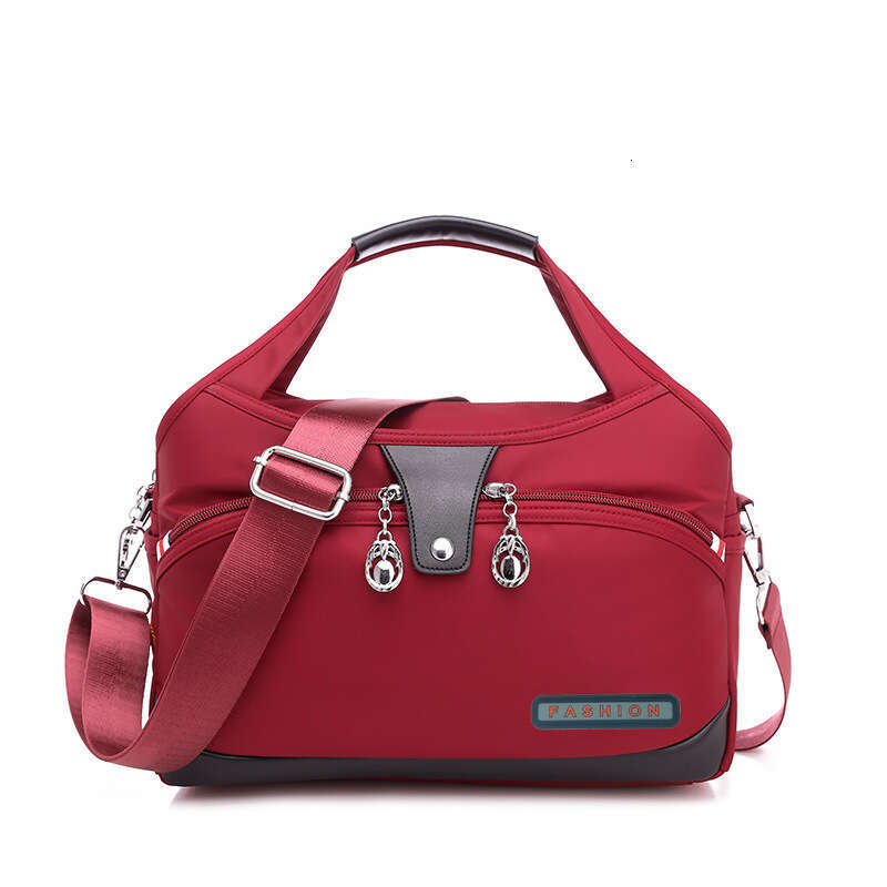Summer New Fashion Oxford Cloth Large Capacity Shoulder Women's Casual Lightweight Outdoor Travel Handbag Crossbody Bag B5