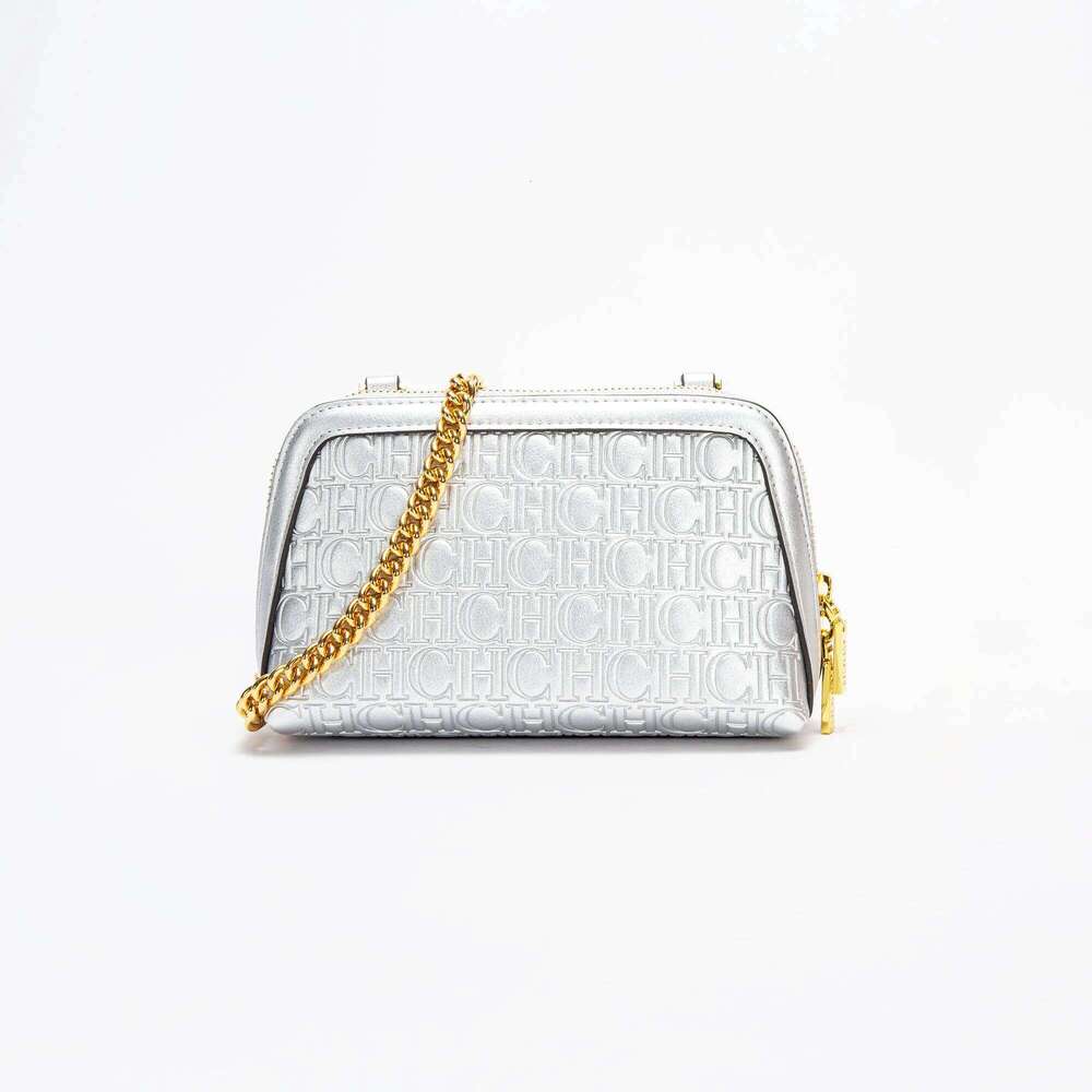 2024 Seasonal New Fashionable And Minimalist Women's Chain Shoulder Bag Solid Color Versatile Letter Print Design Exquisite
