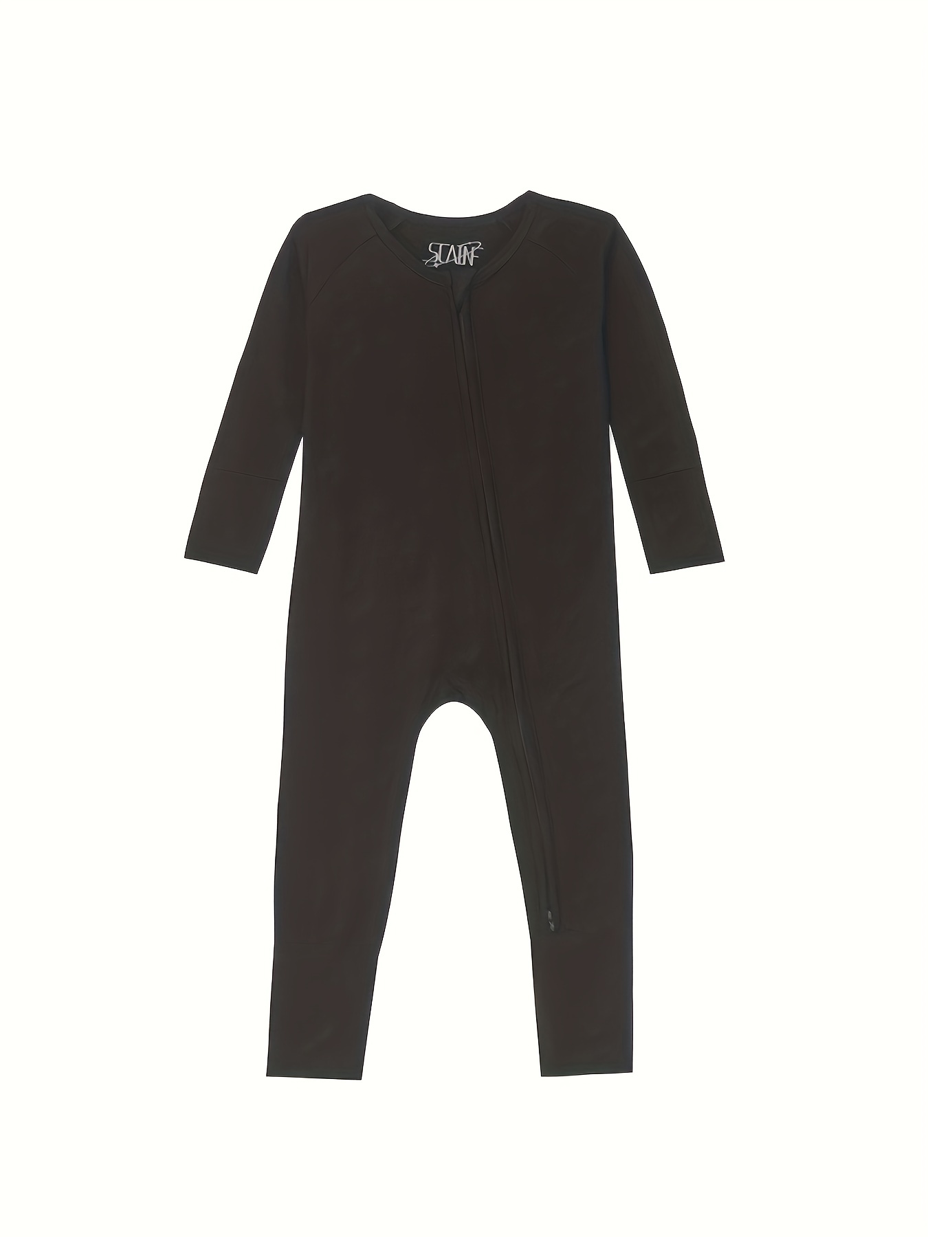 Fast shipping 1pc bamboo fiber baby tights soft knit pajamas with zipper closure summer assorted prints