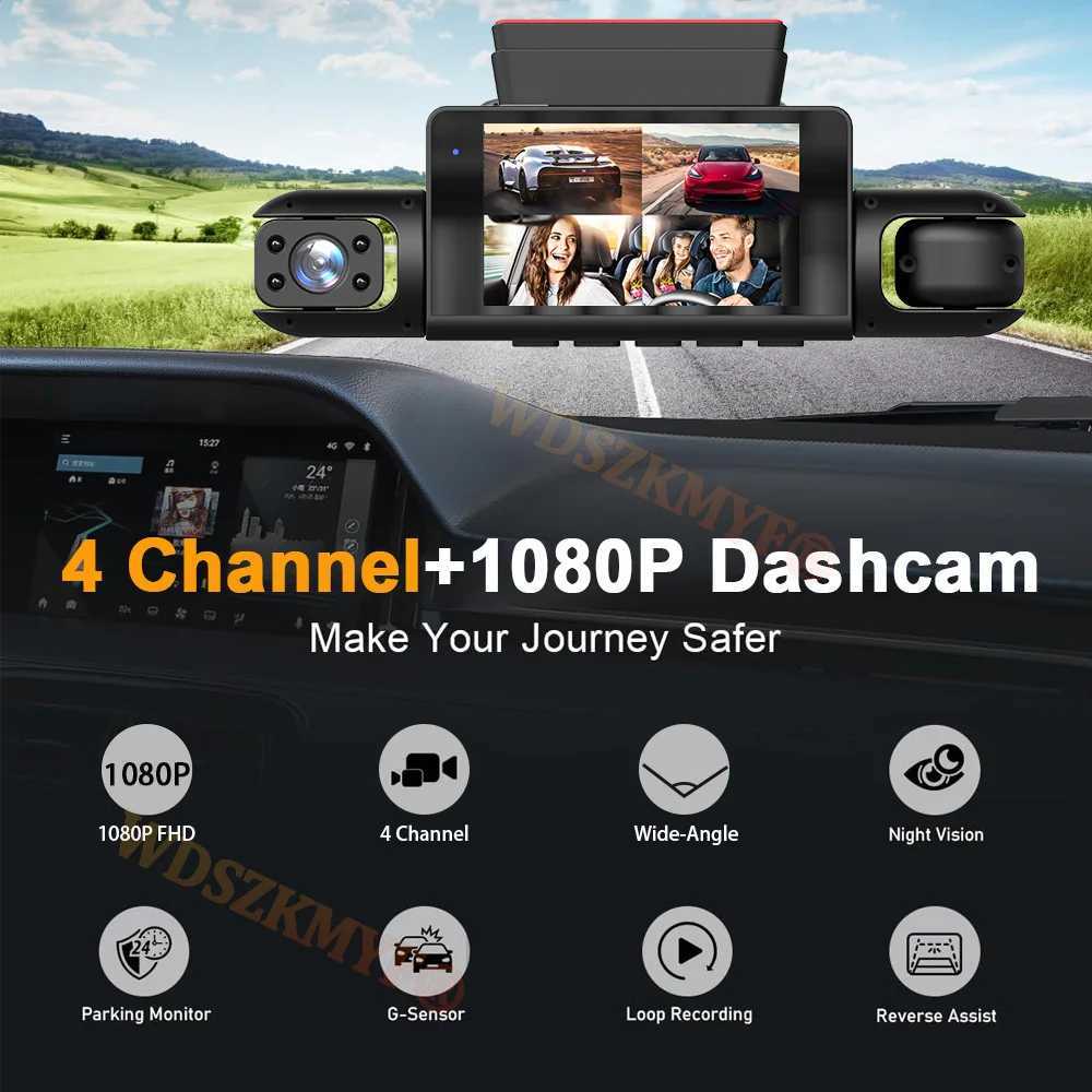 Car dvr New Car Camera 1080P Dash Cam auto Night Vision car recording camera Car dvr Front Rear View Camera accessory R250529