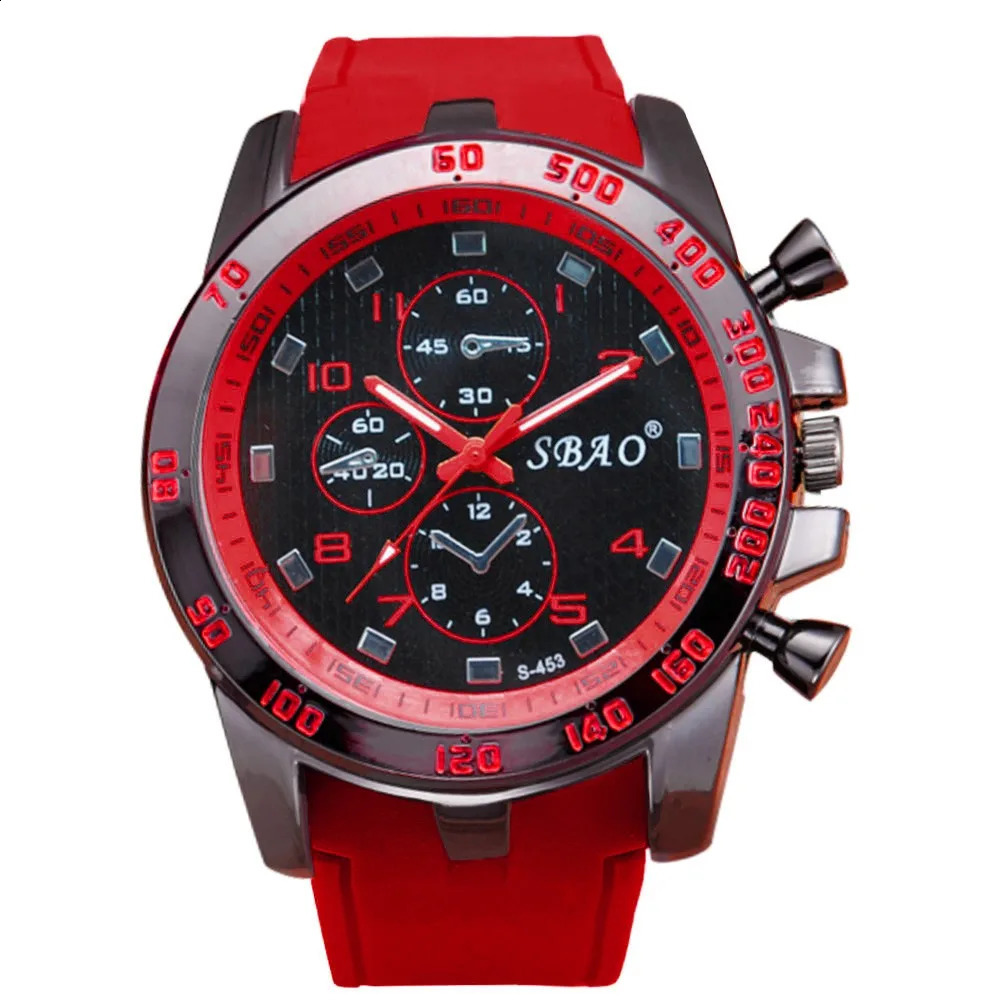 Mens Watch Stainless Steel Sport Analog Quartz Modern Men Fashion Wrist Watch Sports Mens Watch 250522