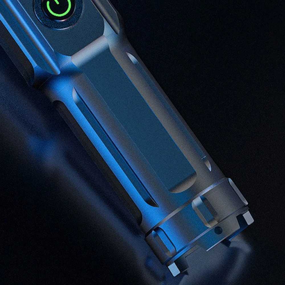 395nm Blacklight Flashlight USB Rechargeable Ultraviolet Blacklight Portable Torch Light for Pet Urine Detection Resin Curing XJ250529