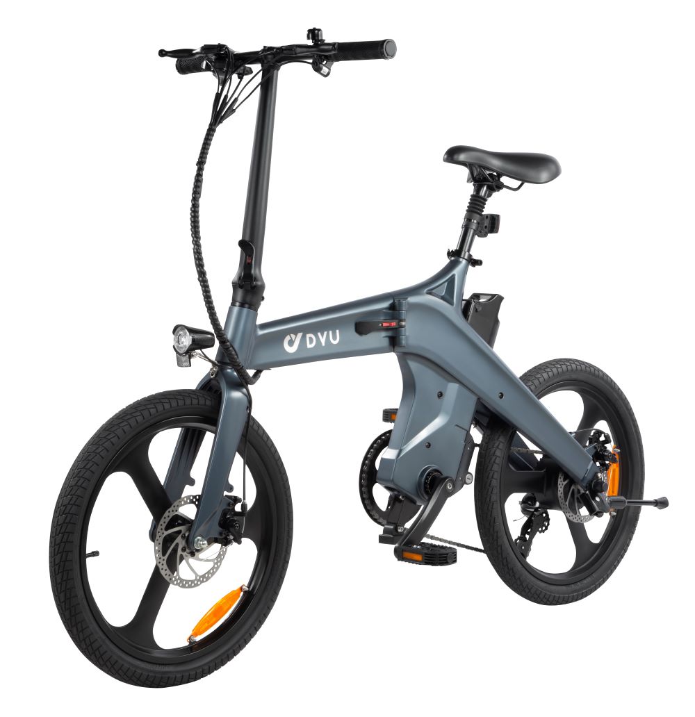 UK STOCK DYU T1 20 Inch Foldable Electric Bike Pedal Assist 250W Motor 36V 10Ah City E-Bike for Adults Portable Bicycle 25km/h Urban commuter bikes
