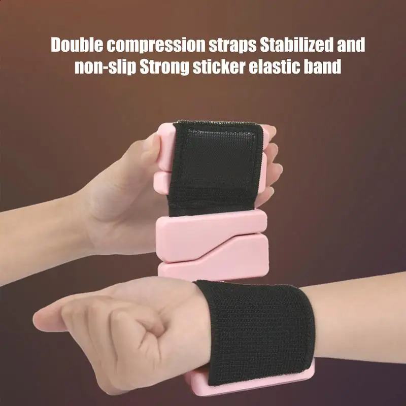 1Pair Adjustable Ankle Wrist Weights - Lightweight Silicone Weights for Yoga - Strength Training for Sports 250528