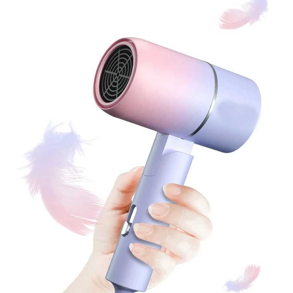 Negative ion hair dryer fast drying collagen hair care with overheat protection suitable for home and travelXJ250528