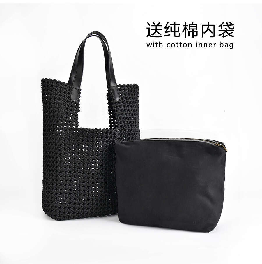 Tote Bag New Handwoven Shoulder Large Capacity Women S Tote Fashion Mother Daughter Bag Internet Celebrity Hot Sale Shoulder Bag Braided Handbag