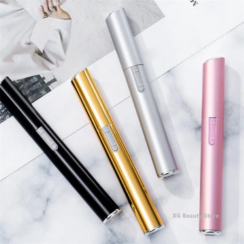 Portable Electric Eyebrow Trimmer Womens Shaver Hair Remover Shaper Body Face Shaving Machine USB Rechargable 250516