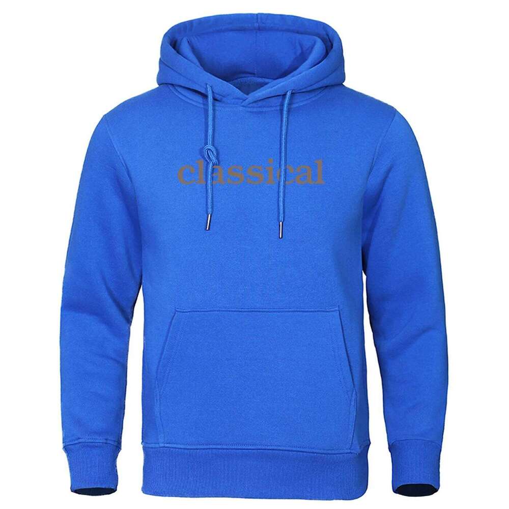 Women's Wear Classical Letter Simple Print Hooded Men Fleece Warm Long Sleeve Hoodies Hip Hop Round Neck Hoodie Fashion Casual S-Xxl Top Male