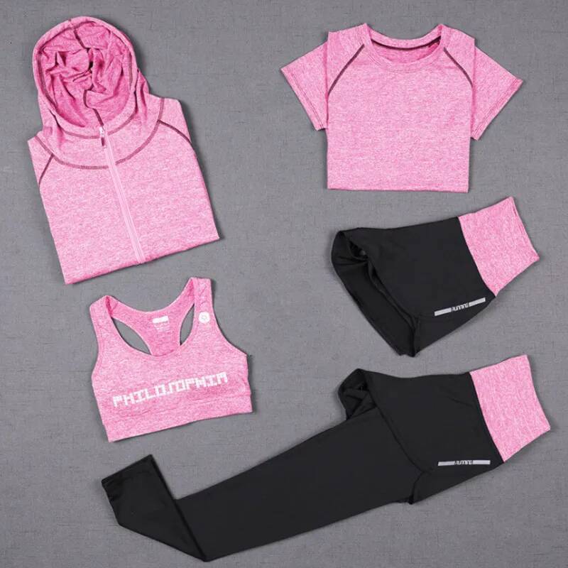 Yoga Gym Sports Bra High Waist Seamless Leggings Fiess Shorts Long Sleeve Crop Top Workout Clothes For Women