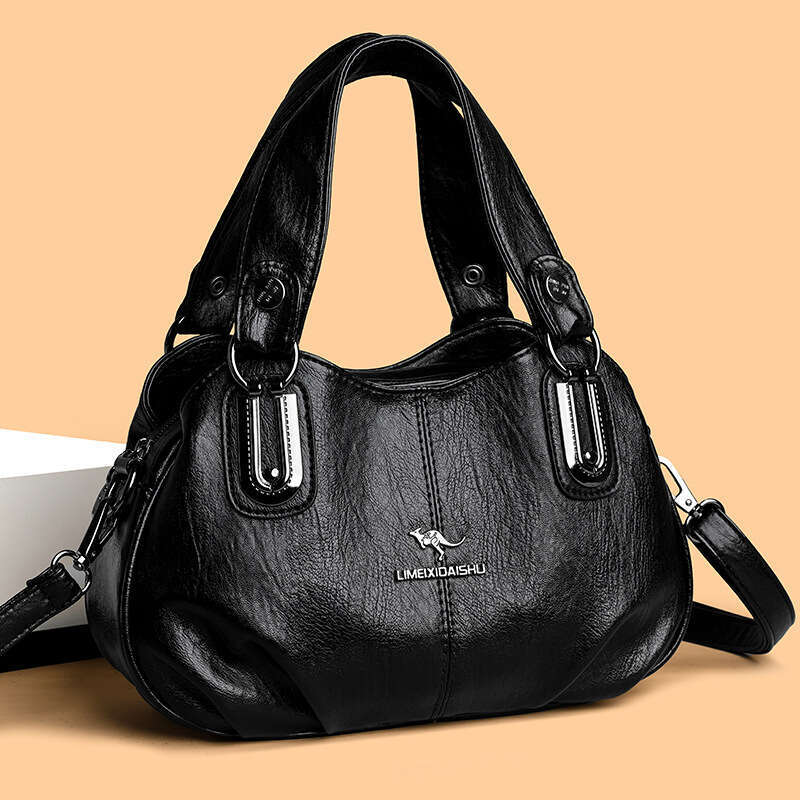 Large Capacity Shell Handbag Spring Summer New Style Middle-Aged Mom Multi-Compartment Single Shoulder Crossbody Bag B5
