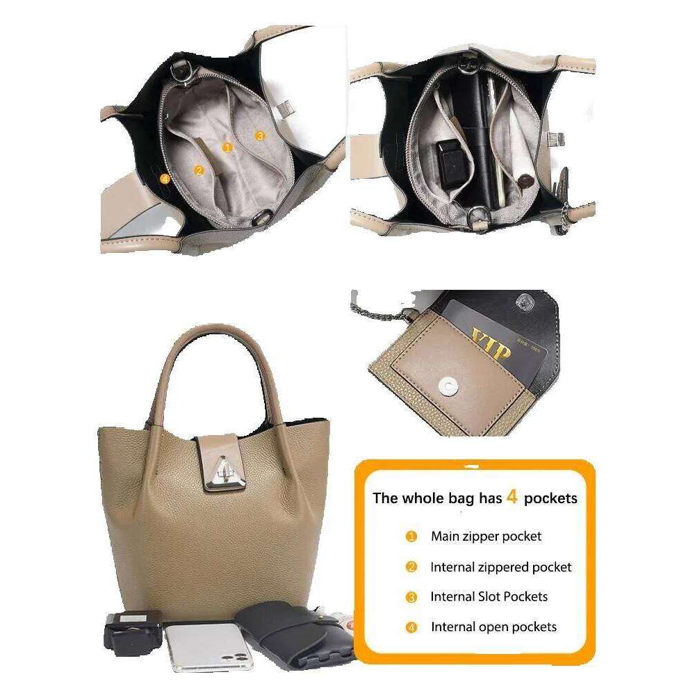 Designer Luxury Zency 100% Genuine Leather Designer Shoulder For Women Crossbody Top Handle Bag With Free Card Coin Organizer Purse Handbag