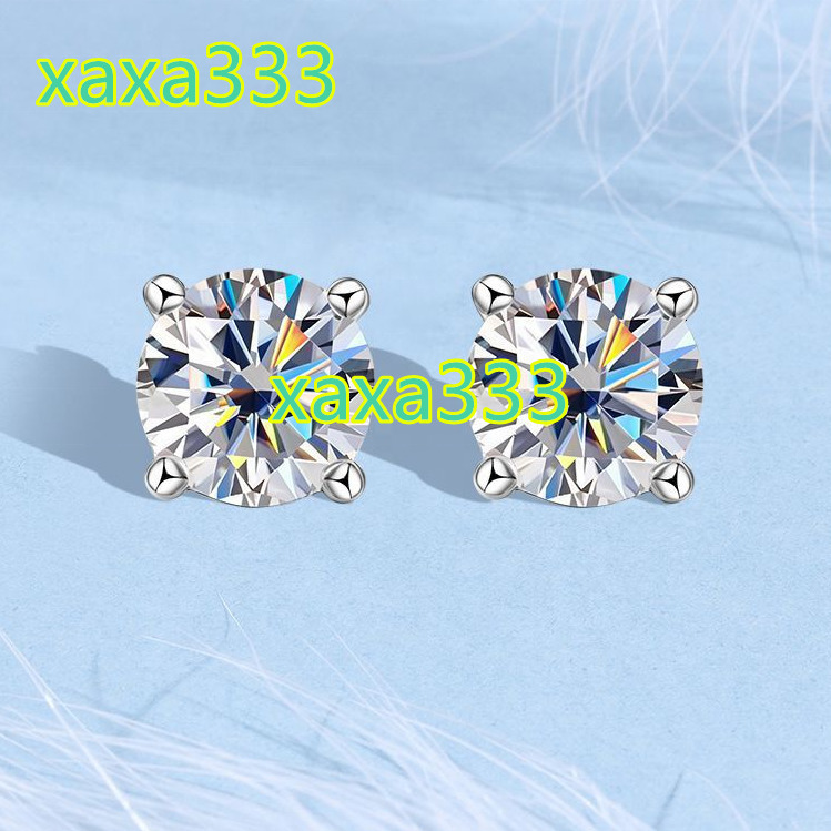 IGI Certificate CVD HPHT 0.5ct 1ct D VS1 Lab Created Diamond 10K 14K 18K Gold Earrings Lab Grown Diamond Stud Earrings
