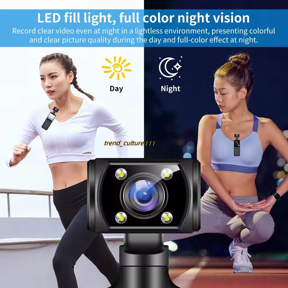 Ultra HD 4K WiFi Mini Camera Portable Digital Video Recorder BodyCam Infrared Night Vision Sports DV Riding Camcorder