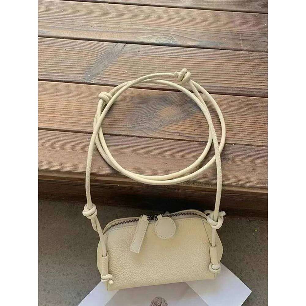 Office Vintage Women Cowhide Singel Shoulder Casual Design Small Boston Ladies Genuine Leather Strap Crossbody Bag