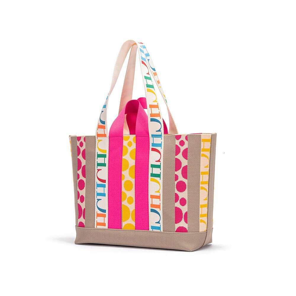 Niche Design Canvas Summer Fashion Women's Versatile Handbag Shoulder Woven Bag