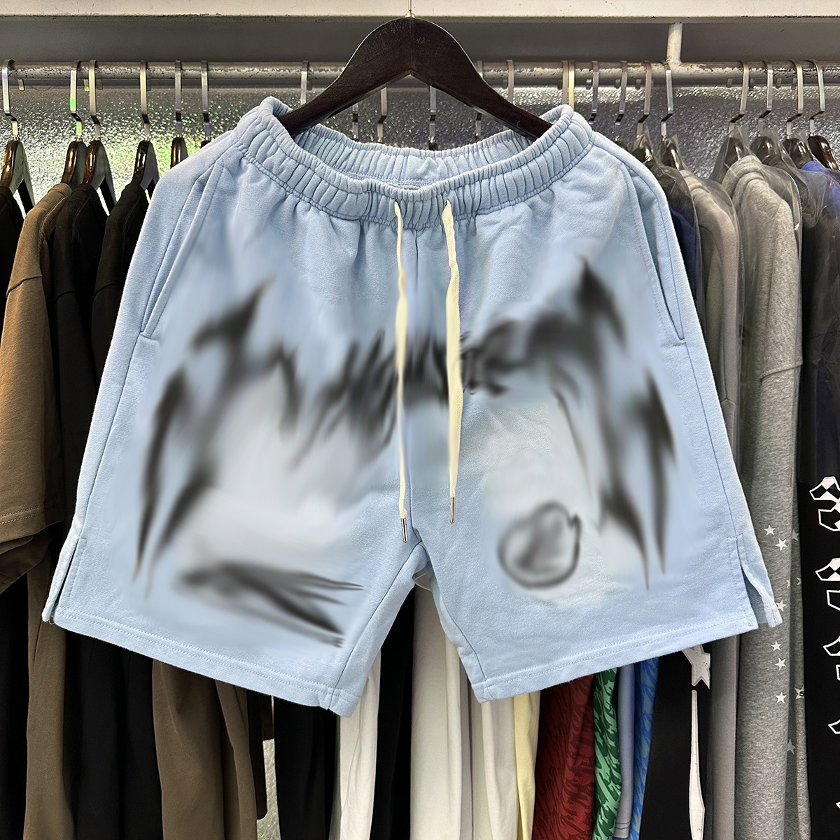 mens shorts pants designer shorts hestarr Pants couple Loose outdoor hip hop Youth trousers