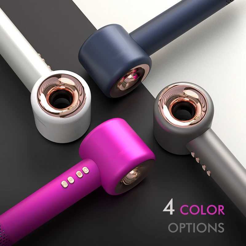 Leafless Hair Dryer 220v Professional Negative Ion Hair Dryer 1600w Quick Dry Travel Home Hair Styler Blow drierXJ250528