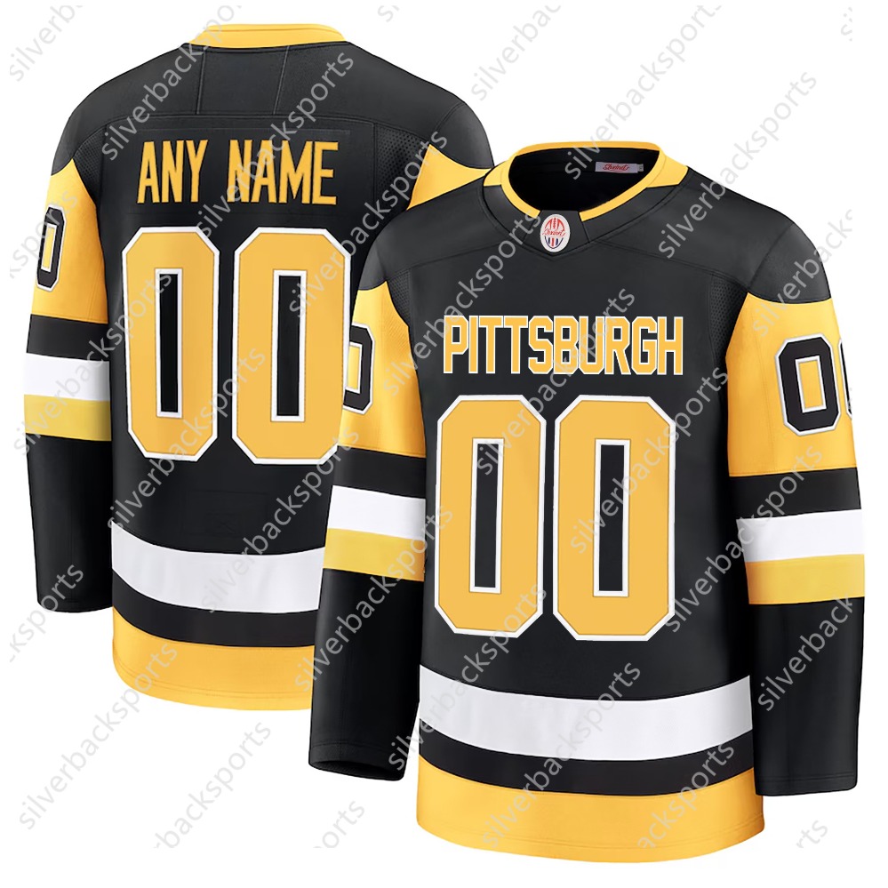 66 LEMIEUX 87 CROSBY Hockey Jerseys Stitched Personalized Name Number comfortable and breathable Jersey