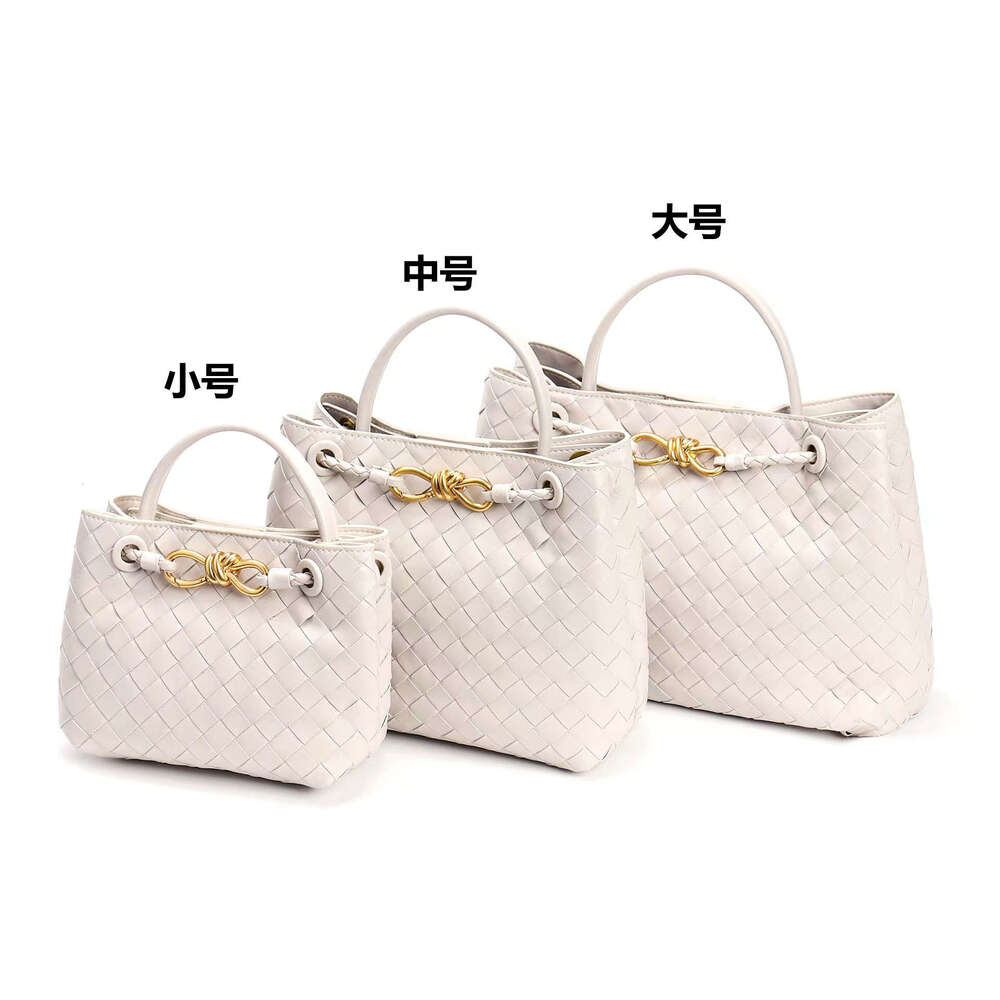 Tote Bag New Trend Tote Versatile Fashion Quilted Genuine Leather Woven Bag Casual Shoulder Handbag For Women Shoulder Bag Braided Handbag