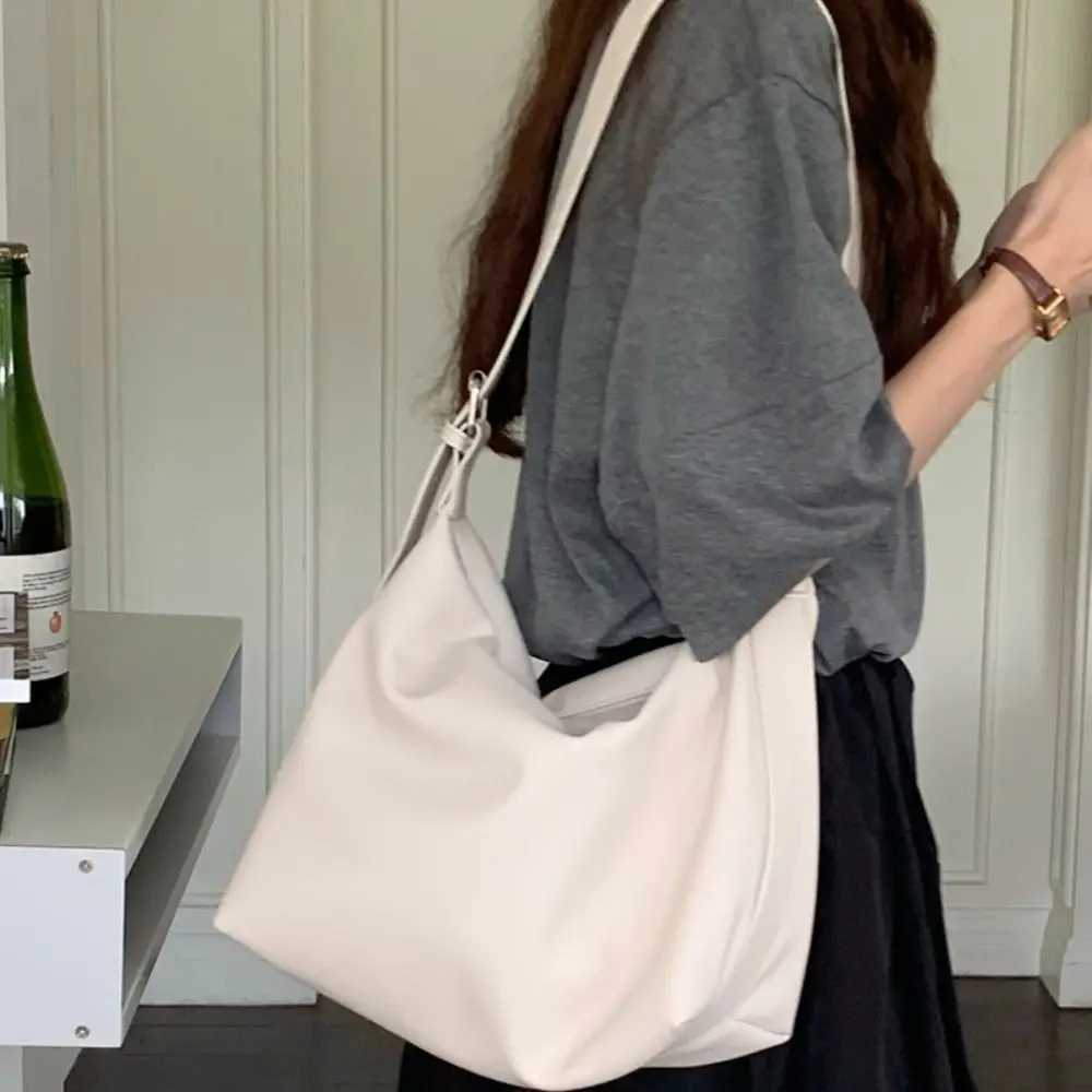 Casual Square Boston Crossbody Bag Y2k Hobo Leather Shoulder Bag Zipper Large Capacity Women Handbag LadiesXJ2520528