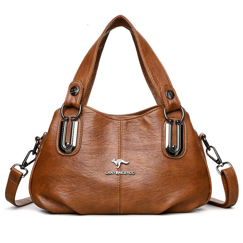 New Trendy Handbag Large Capacity Shell For Middle-Aged Moms Multi-Compartment Shoulder Crossbody Bag B5