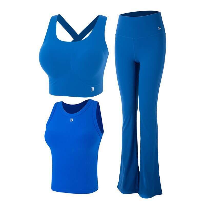 High Quality Exercise Yoga Clothing Yoga Clothing New Style High End Sense Elegant Slimming Niche Fitness Wear Pilates Running Sports Suit For Women F